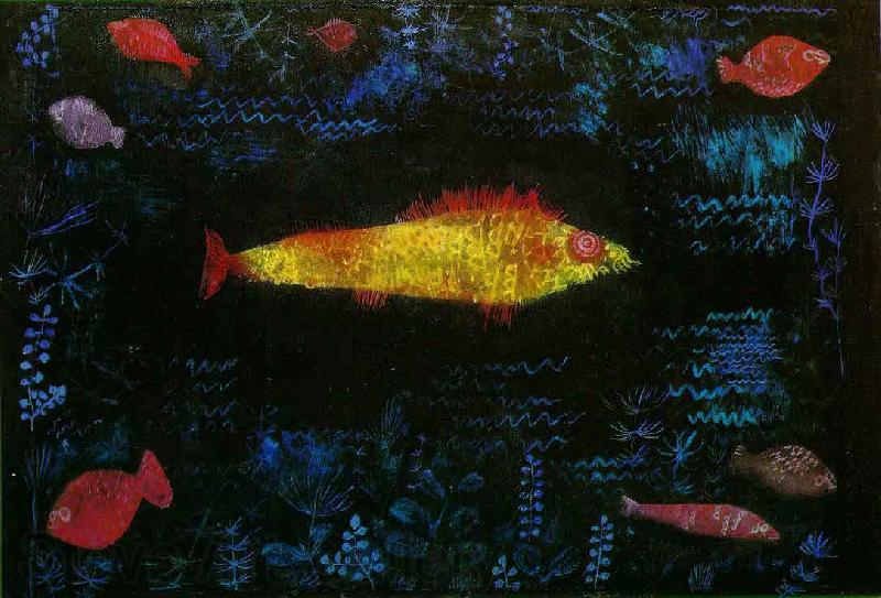 Paul Klee der Goldfisch Germany oil painting art